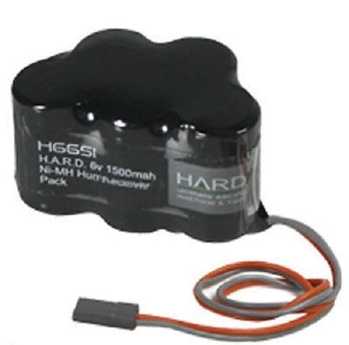 HARD pacco batterie RX 6V 1500mha "Trapezoidale"