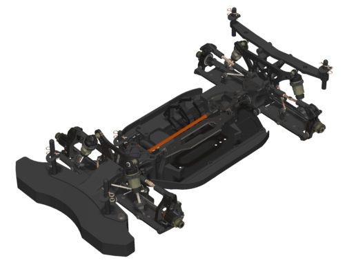 HB RACING RGT8-E ELECTRIC GT ON-ROAD RACE KIT 1:8 GT On-Road Race - immagine 2