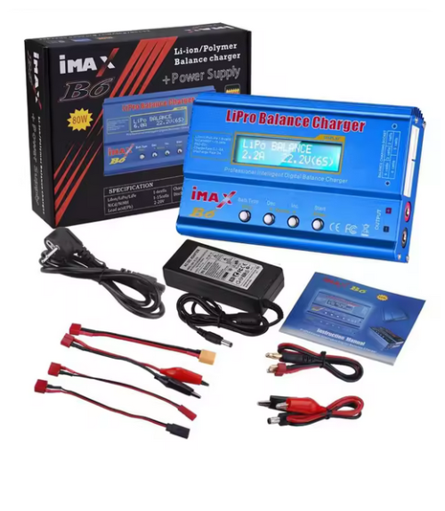 CARICABATTERIE - IMAX B6 pro con alimentatore 220V - 80W - immagine 2