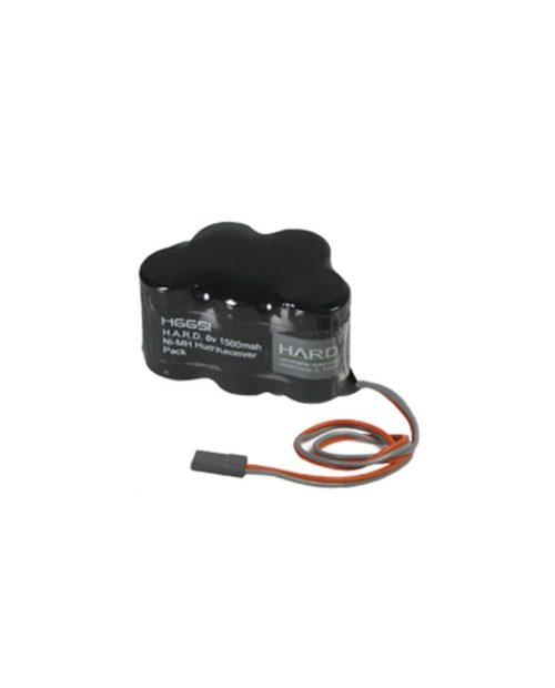HARD pacco batterie RX 6V 1500mha "Trapezoidale"
