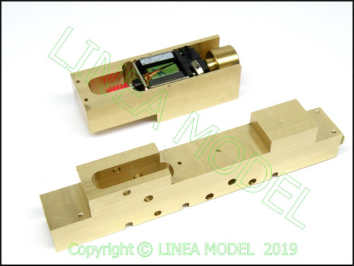 Lineamodel Carrello Motore in Fresatura di ottone e Motore a 5 poli per D245 RR - immagine 3