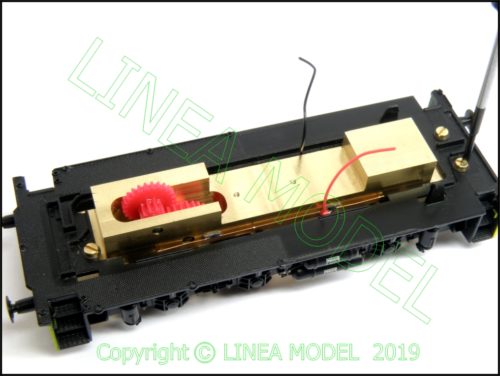 Lineamodel Carrello Motore in Fresatura di ottone e Motore a 5 poli per D245 RR - immagine 7