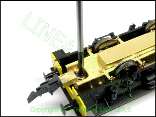 Lineamodel Carrello Motore in Fresatura di ottone e Motore a 5 poli per D245 RR - immagine 9