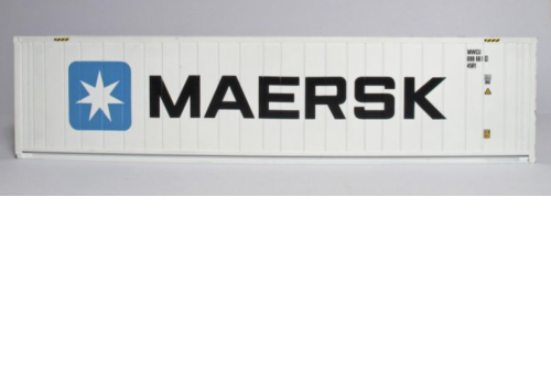 Containers Modellismo Ferroviario Scala H0 1/87 40FT - MAERSK