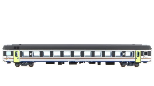 Vitrains - FS Carrozza MDVE di 2° CL nuova livrea DTR, ep. VI. con illuminazione - immagine 4