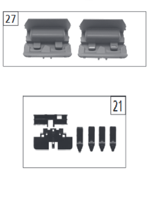 ROCO - CABINA COMPLETA FS E 412 - COD. 107730