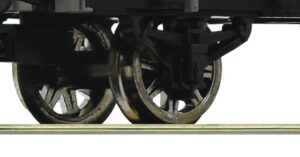 ROCO 2 Ruote Metallo 11 mm - per carri a 2 assali Ep I - cod - 137184 ( 1 PZ )