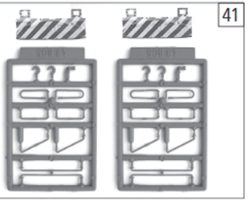 ROCO - Ricambi per FS E 636 Castano Isabella cod. 125744