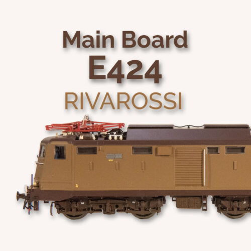 Almrose - Main board per Rivarossi E424 con connettore decoder PLUX22. - immagine 2