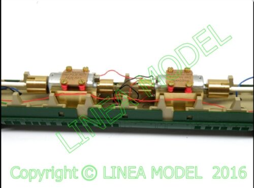 Doppio Motore LINEA MODEL MK 15 - 35 - 5 poli - Per ALE 601 - ALE 841 - H0-1/87 - immagine 3