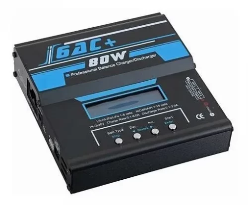 Caricabatteria rapido B6AC digitale per ricaricare le batterie life,lipo,pb,nicd - immagine 4