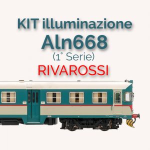 ALMROSE - KIT SCHEDE LUCI per LIMA/Rivarossi Aln668/663 1° Serie - Solo Motrice + Speaker