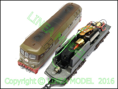 Motore LINEA MODEL 5 POLI  MK 32 - 18 - 21  completo di VOLANI ,  installabile con piccola modifica al supporto originale  completo di 1 giunto cardanico , adatto per tutti i modelli prodotti in scala 1/87 cardanici - immagine 2
