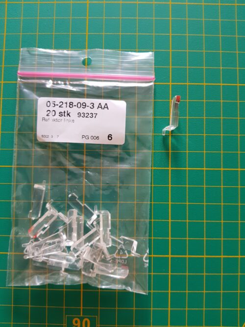Roco Ricambio Cod 93237 - Riflettore Luce Sinistro E 626 - 1PZ