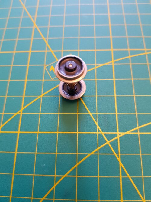 Assale con ingranaggio diametro 12mm senza gommino di aderenza - immagine 2