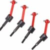 Tamiya TT01 TT02 TT01D TT01E TA04 - 53792 - 4 PZ CVD - Rosso