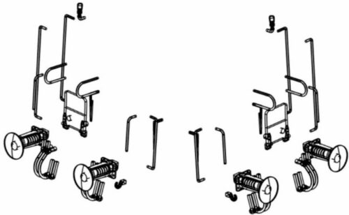 Os.kar 1005015 trombe fischi tergi mancorrenti respingenti etc
