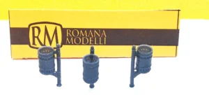 Romana Modelli - 50019 – Cestino rifiuti con palo
