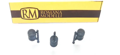 Romana Modelli - 50019 – Cestino rifiuti con palo - immagine 2