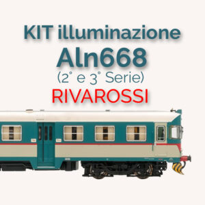 Kit illuminazione per per Hornby Rivarossi® ALn668/663 + Speaker - Motrice