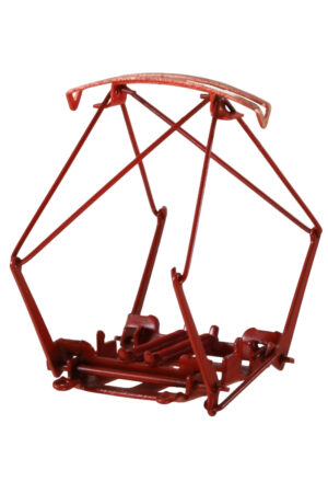 Sommerfeldt 822 - Pantografo in metallo TIPO 52 FS Rosso - H0 ( 2PZ )