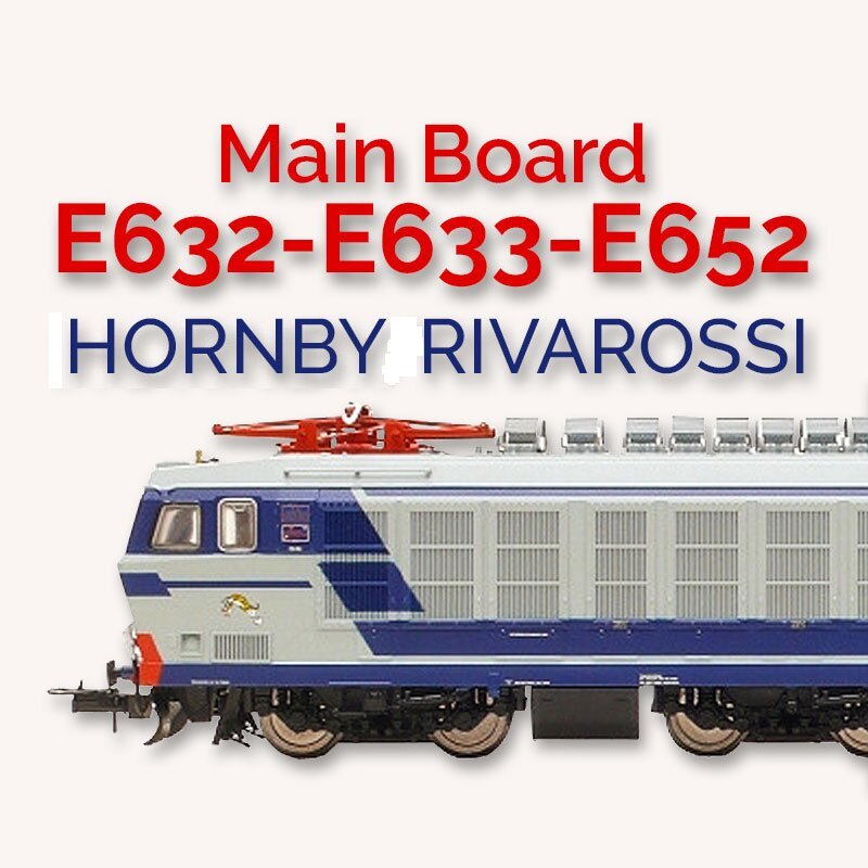Almrose - Main board per Hornby Rivarossi® E632/E633/E652 + kit luci + Altoparlante - immagine 3